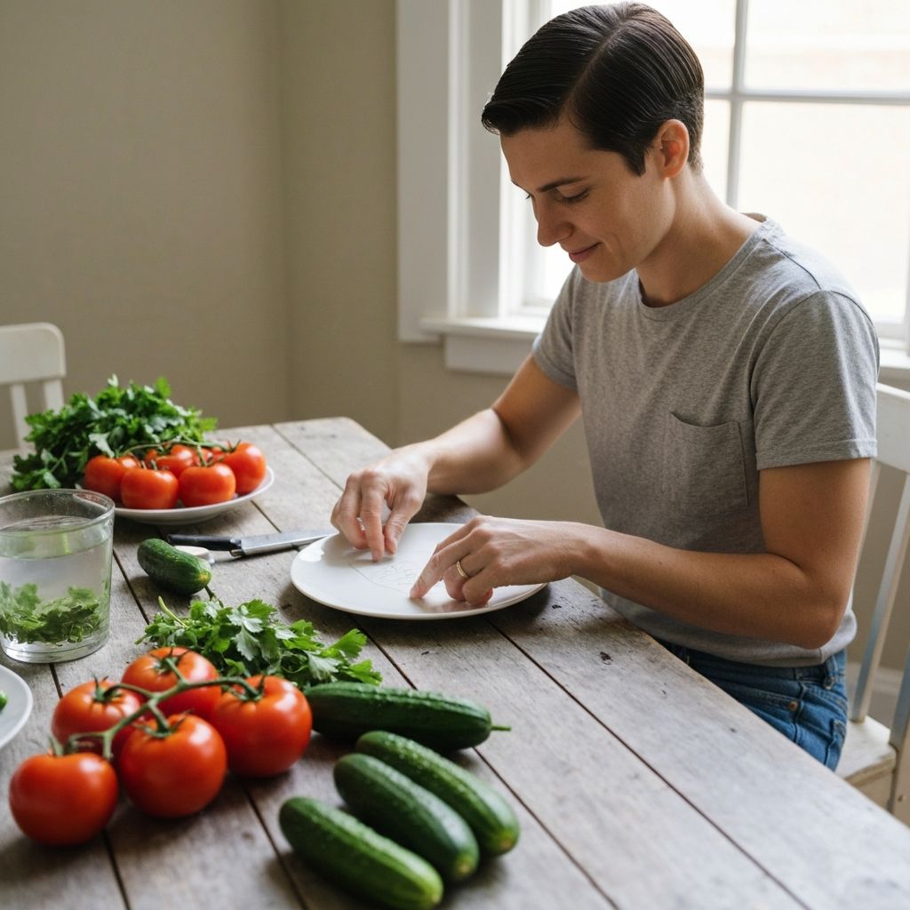 Comfortable meal planning